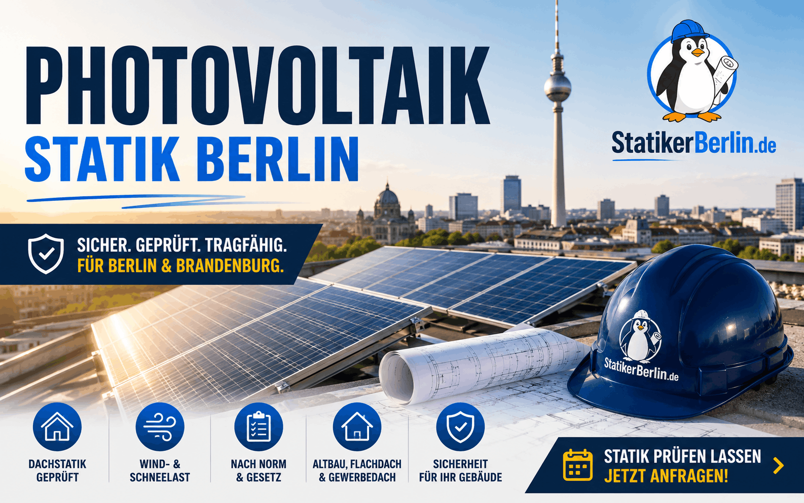 Statik PV Anlage Berlin - Photovoltaik Statik Statik PV Anlage Berlin - Photovoltaik Statik